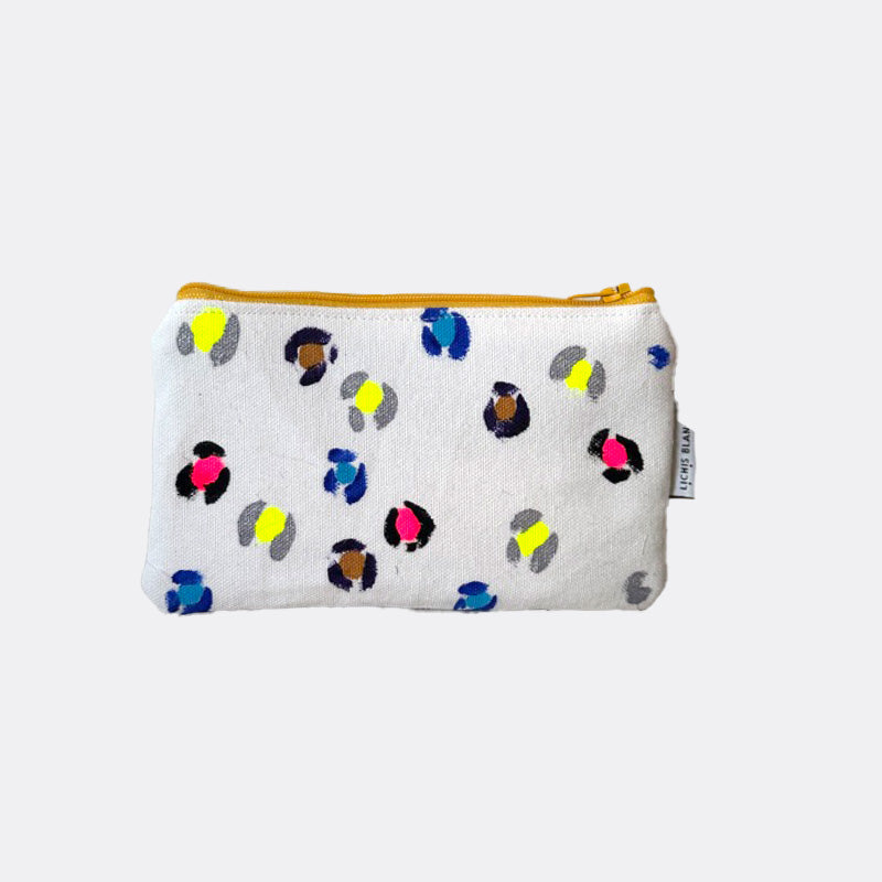 MONEDERO PINTADO ANIMAL PRINT