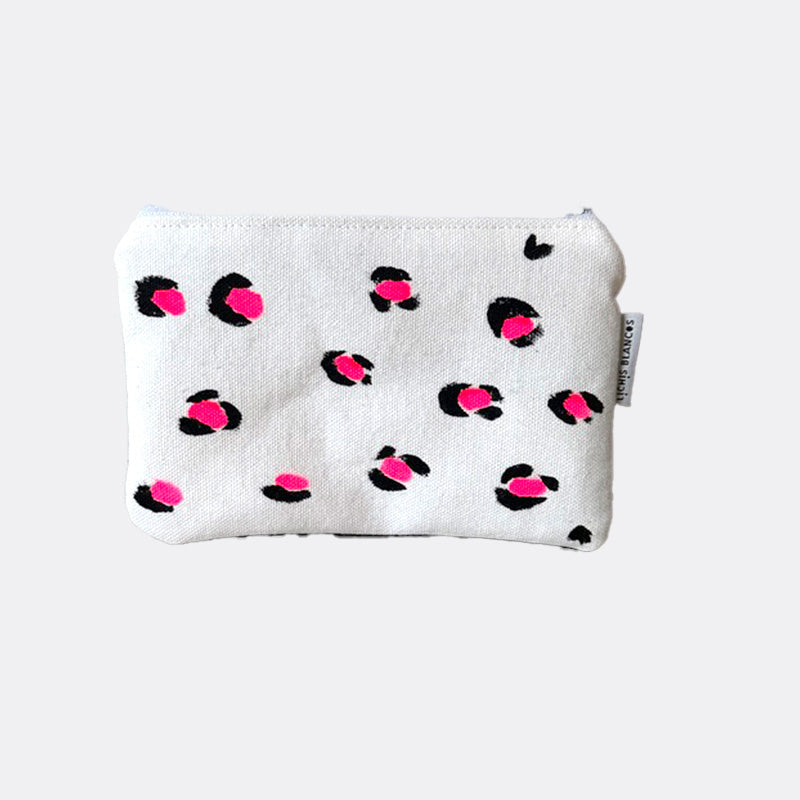 MONEDERO PINTADO ANIMAL PRINT
